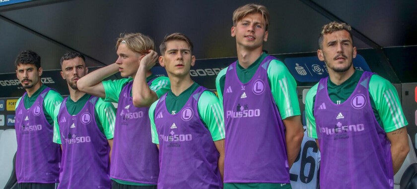 Wojciech Urbański Filip Rejczyk Jan Ziółkowski Qendrim Zyba Legia Warszawa - Radomiak Radom 0:3