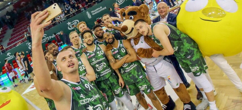 Legia koszykówka legia kosz zespół drużyna