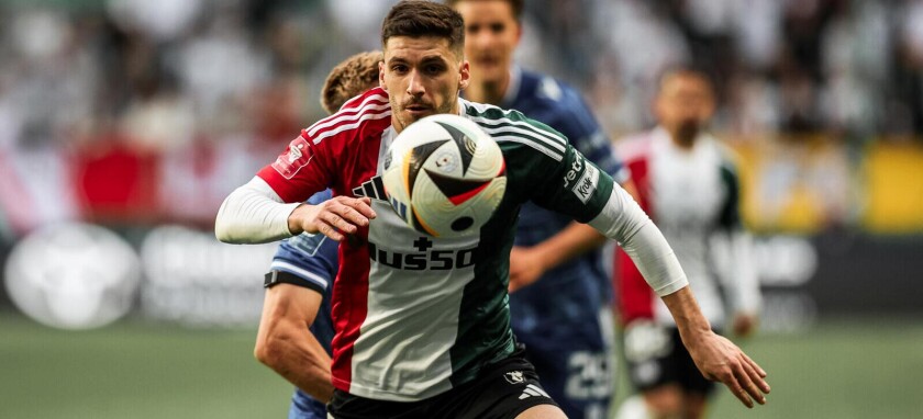 Ruben Vinagre Legia Warszawa - Lech Poznań 0:1