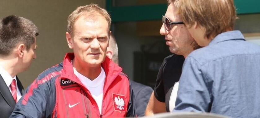 Donald Tusk Tomasz Iwan