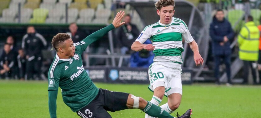 Lechia Gdańsk - Legia Warszawa 0:2 Maksym Chłań