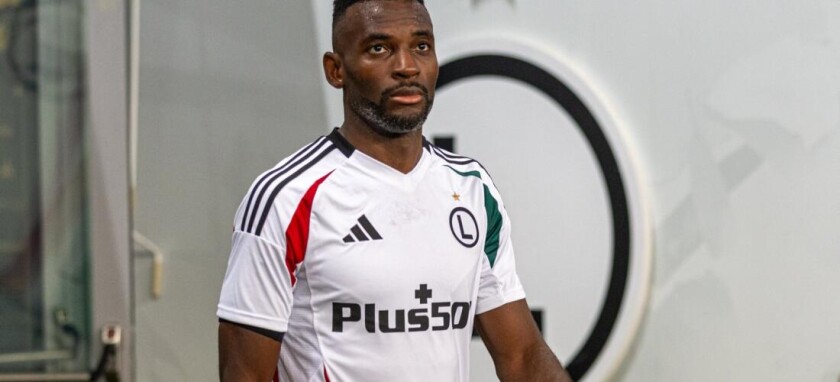 Jean-Pierre Nsame Legia Warszawa - Banik Ostrawa