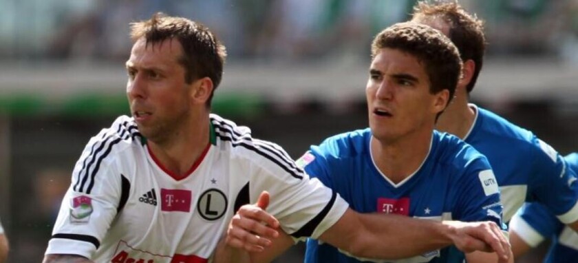 Galeria: Legia - Lech 1:0 Jakub Wawrzyniak Marcin Kamiński