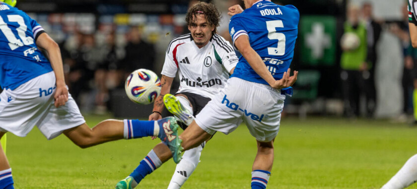 Migouel Alfarela Legia Warszawa - Banik Ostrawa