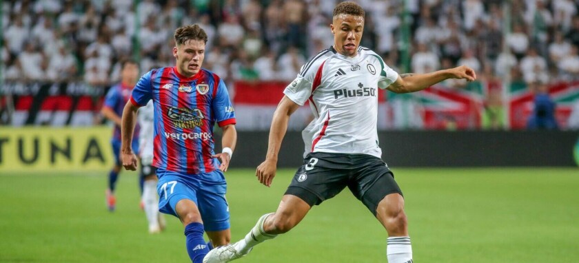 Legia Warszawa - Piast Gliwice 1:2 Arkadiusz Pyrka Steve Kapuadi
