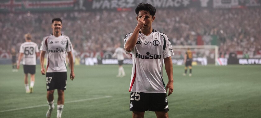 Legia Warszawa - GKS Katowice 3:1 Ryoya Morishita