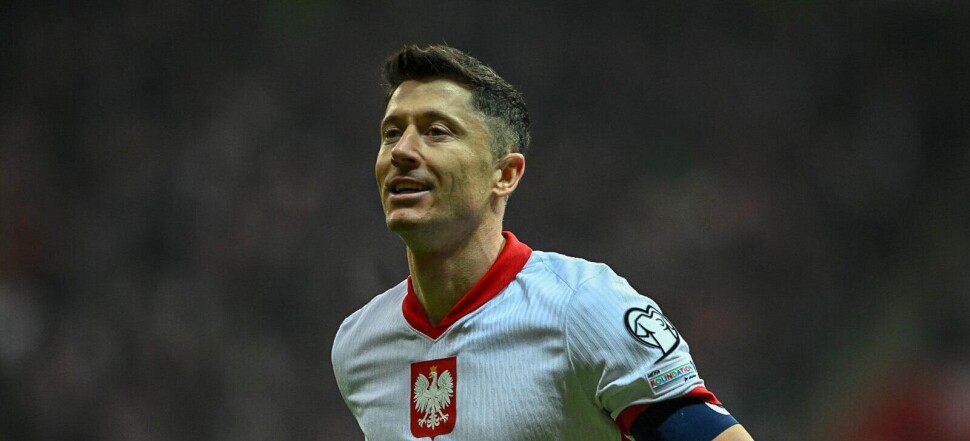 Polska - Litwa  Robert Lewandowski