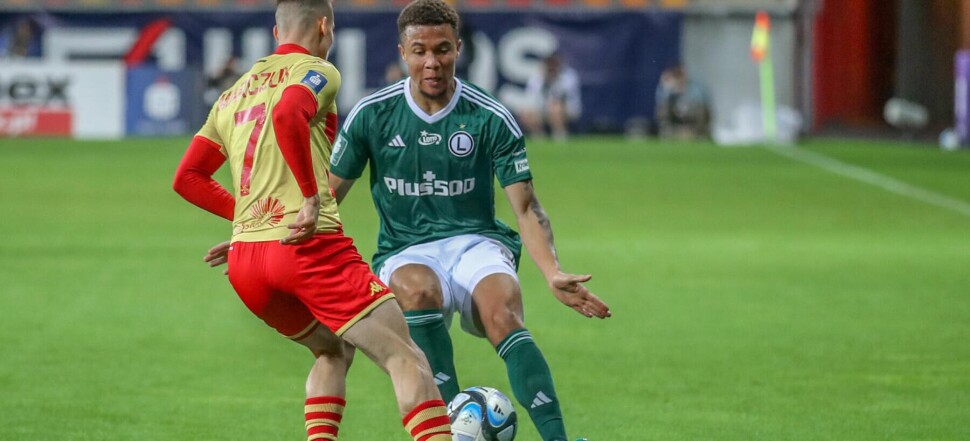 PKO EKSTRAKLASA  JAGIELLONIA BIALYSTOK - LEGIA WARSZAWA  WARSAW DOMINIK MARCZUK  STEVE KAPUADI
