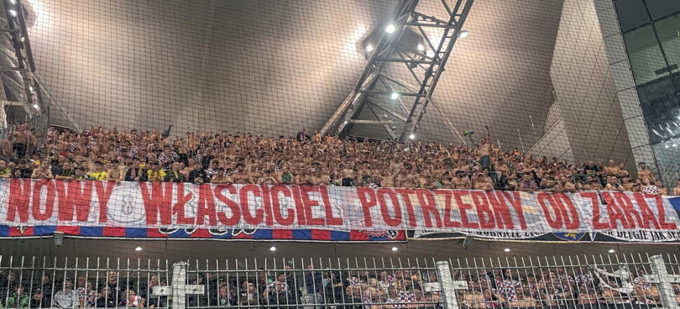 PKO EKSTRAKLASA  LEGIA WARSZAWA - GORNIK ZABRZE KIBICE GORNIKA ZABRZE  NOWY WLASCICIEL POTRZEBNY OD ZARAZ
