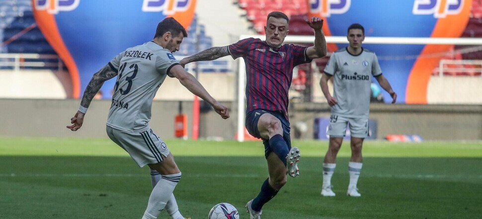 PKO EKSTRAKLASA  POGON SZCZECIN - LEGIA WARSZAWA PAWEL WSZOLEK  KAMIL GROSICKI
