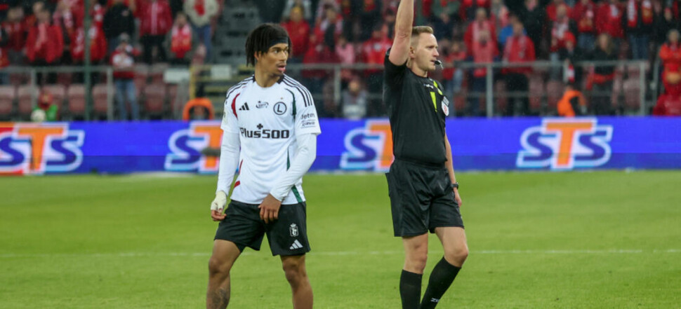 Maxi Oyedele Widzew Łódź - Legia Warszawa 0:2