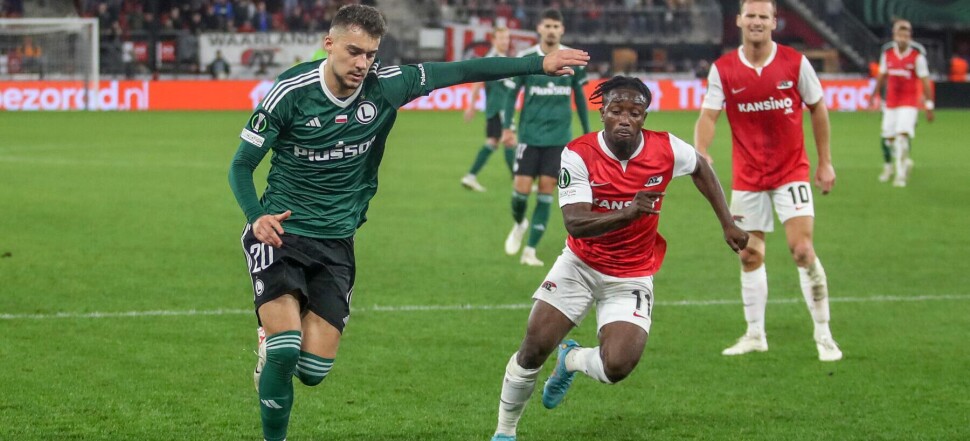 LIGA KONFERENCJI EUROPY  AZ ALKMAAR - LEGIA WARSZAWA  WARSAW ERNEST MUCI  IBRAHIM SADIQ