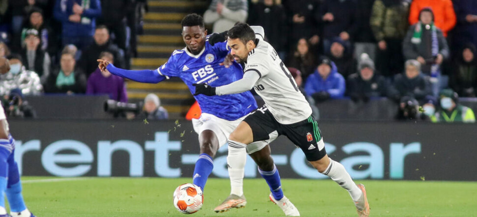 LIGA EUROPY  LEICESTER CITY - LEGIA WARSZAWA ADEMOLA LOOKMAN  LUQUINHAS
