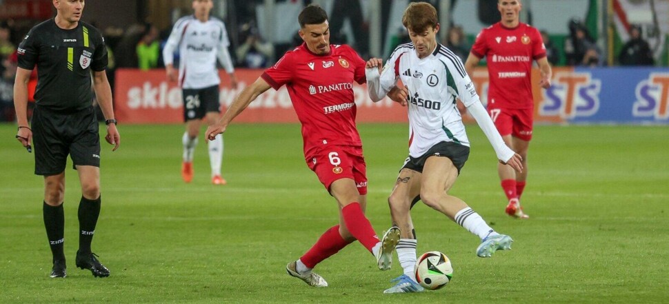 Widzew Łódź - Legia Warszawa 0:2 Juljan Shehu