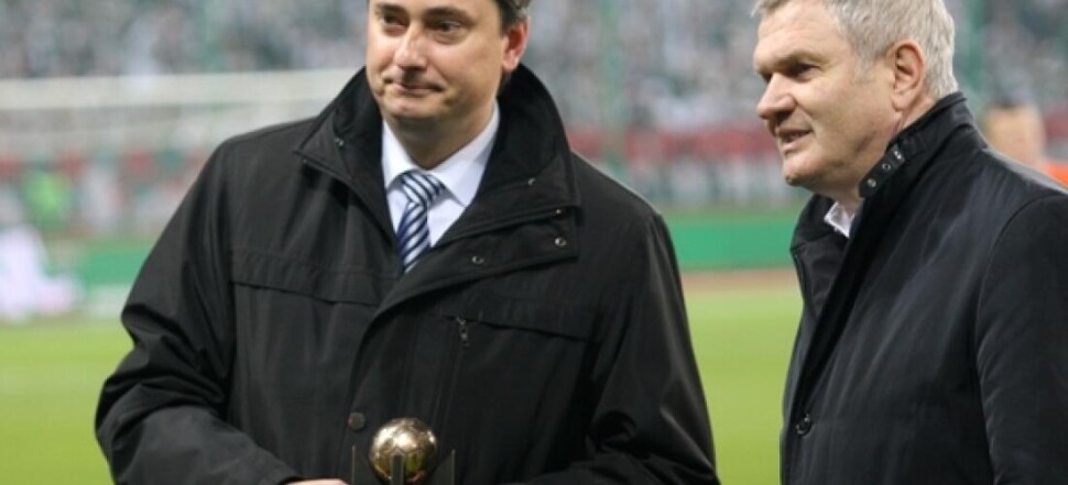 Maciej Skorża z nagrodą trenera miesiąca