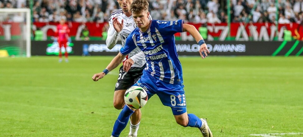 Legia Warszawa - Górnik Zabrze 1:1 Patryk Hellebrand