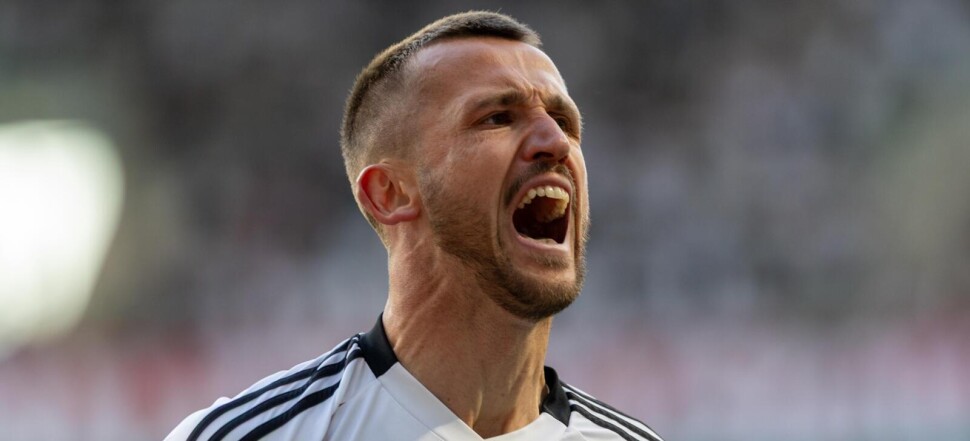 Legia Warszawa - Stal Mielec Tomas Pekhart
