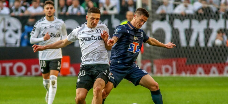LEGIA WARSZAWA - LECH POZNAN BARTOSZ SLISZ  RADOSLAW MURAWSKI