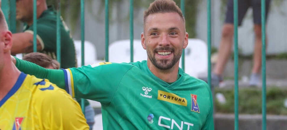 FORTUNA I LIGA  POLONIA WARSZAWA - MOTOR LUBLIN LUKASZ BUDZILEK