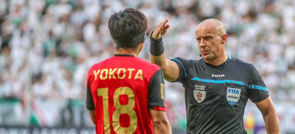 PKO EKSTRAKLASA  LEGIA WARSZAWA - GORNIK ZABRZE DAISUKE YOKOTA  SZYMON MARCINIAK