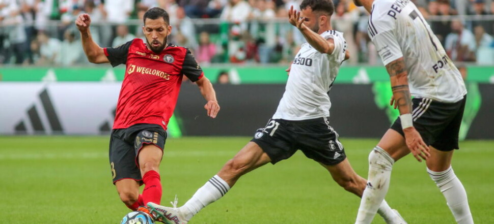 PKO EKSTRAKLASA  LEGIA WARSZAWA - GORNIK ZABRZE DANI PACHECO  JURGEN CELHAKA