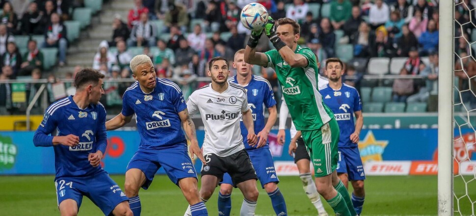 29. KOLEJKA PKO EKSTRAKLASY  LEGIA WARSZAWA - WISLA PLOCK MARKO KOLAR  STEVE KAPUADI  YURI RIBEIRO  JAKUB SZYMANSKI  BARTLOMIEJ GRADECKI  PIOTR TOMASIK