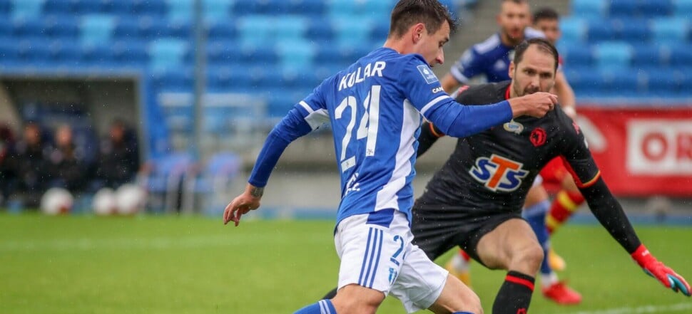 PKO EKSTRAKLASA  WISLA PLOCK - JAGIELLONIA BIALYSTOK MARKO KOLAR  PAVELS STEINBORS