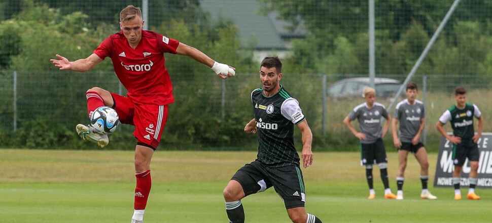 LEGIA WARSZAWA - LECHIA GDANSK LUKASZ ZJAWINSKI  IHOR CHARATIN