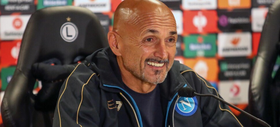 LIGA EUROPA  KONFERENCJA PRASOWA SSC NAPOLI PRZED MECZEM Z LEGIA LUCIANO SPALETTI  PIOTR ZIELINSKI