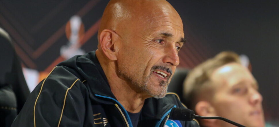 LIGA EUROPA  KONFERENCJA PRASOWA SSC NAPOLI PRZED MECZEM Z LEGIA LUCIANO SPALETTI  PIOTR ZIELINSKI