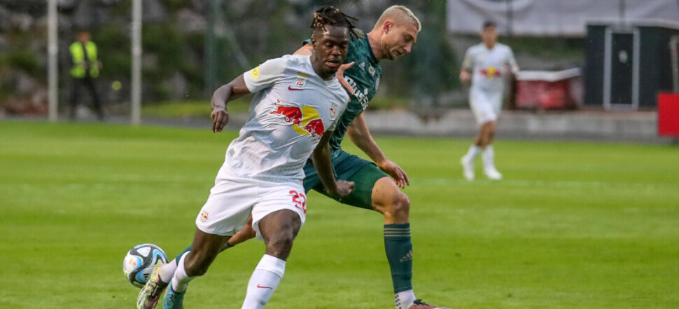 SPARING  FRIENDLY MATCH LEGIA WARSZAWA WARSAW - RED BULL SALZBURG OUMAR SOLET  BLAZ KRAMER
