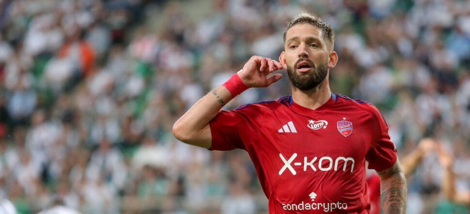 Jean Carlos Silva Legia Warszawa - Raków Częstochowa 0:1