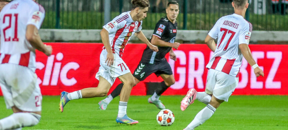 Mateusz Szczepaniak Jakub Adkonis Pogoń Grodzisk Mazowiecki