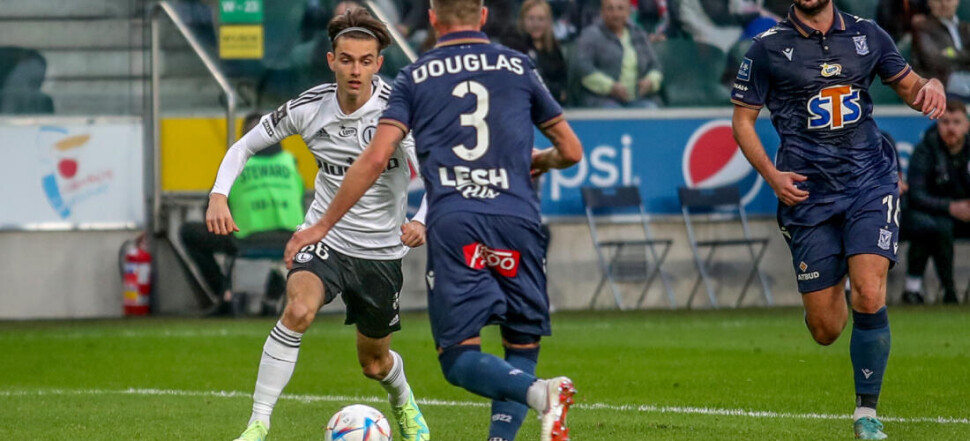 LEGIA WARSZAWA - LECH POZNAN IGOR STRZALEK  BARRY DOUGLAS  ANTONIO MILIC