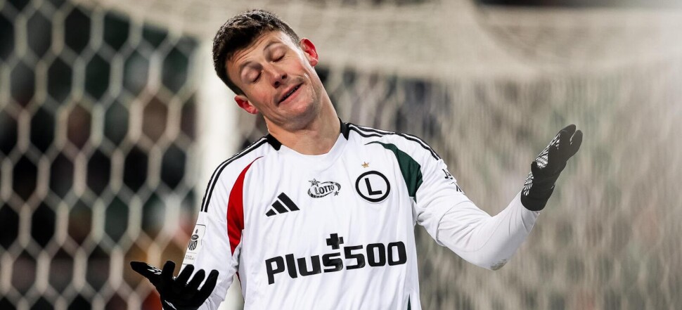 Marc Gual Legia Warszawa - Puszcza Niepołomice 2:0