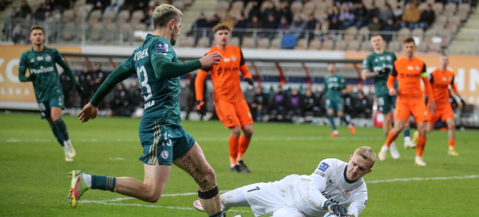 19. KOLEJKA PKO EKSTRAKLASY  ZAGLEBIE LUBIN - LEGIA WARSZAWA  WARSAW PAWEL WSZOLEK  JASMIN BURIC