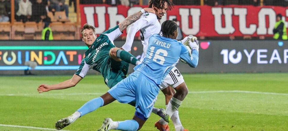 FC Noah - Legia Warszawa 2:1 Nieuznany gol Rajović
