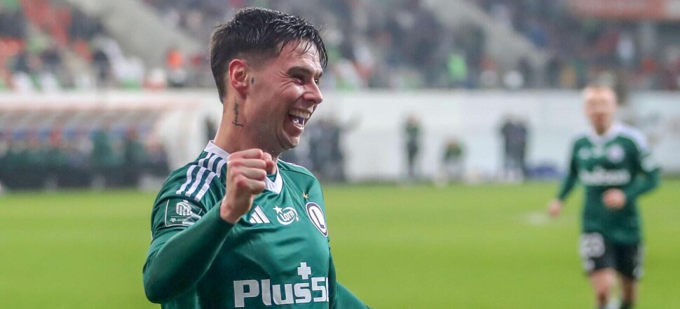 Zagłębie Lubin - Legia Warszawa 0:3 Sergio Barcia