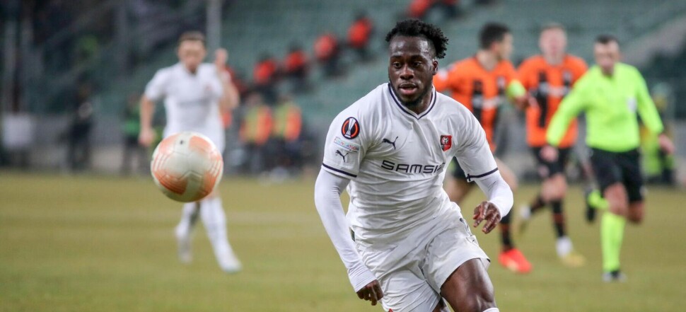 EUROPA LEAGUE  LIGA EUROPY  SZACHTAR DONIECK - STADE RENNAIS FC ARNAUD KALIMUENDO