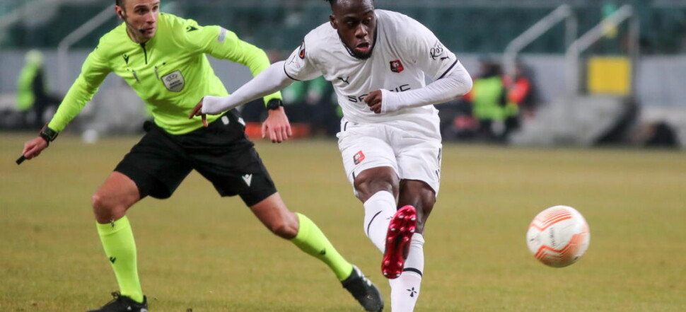 EUROPA LEAGUE  LIGA EUROPY  SZACHTAR DONIECK - STADE RENNAIS FC IRFAN PELJTO  ARNAUD KALIMUENDO