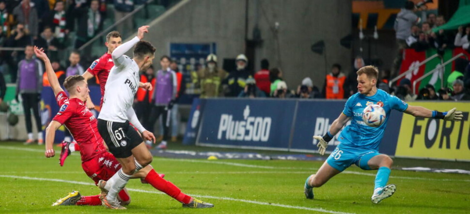 22.KOLEJKA PKO EKSTRAKLASY  LEGIA WARSZAWA - WIDZEW LODZ  KLASYK  DERBY MATEUSZ ZYRO  BARTOSZ KAPUSTKA  HENRICH RAVAS