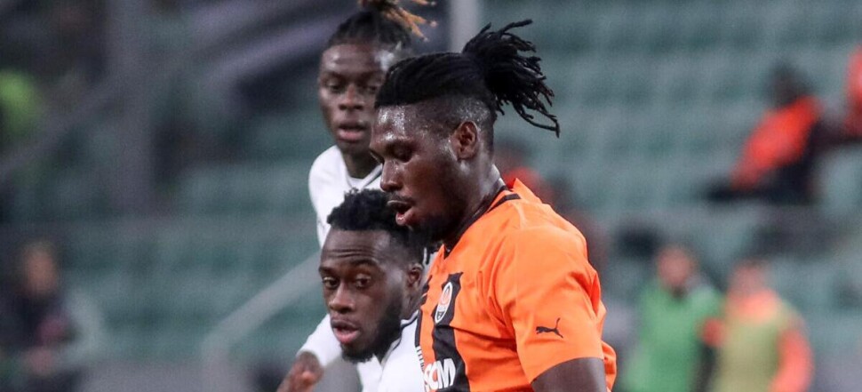 EUROPA LEAGUE  LIGA EUROPY  SZACHTAR DONIECK - STADE RENNAIS FC ARNAUD KALIMUENDO  LASSINA TRAORE