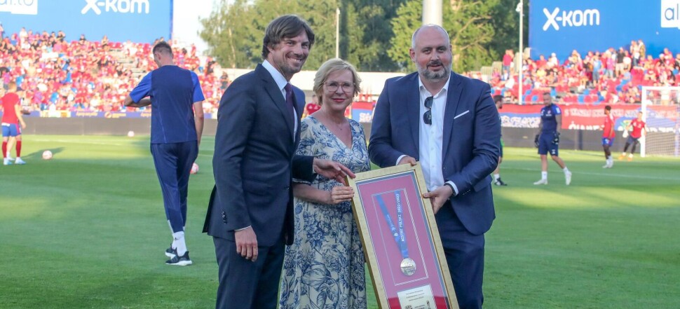 SUPERPUCHAR POLSKI  RAKOW CZESTOCHOA - LEGIA WARSZAWA PIOTR OBIDZINSKI  JADWIGA WISNIEWSKA  WOJCIECH CYGAN