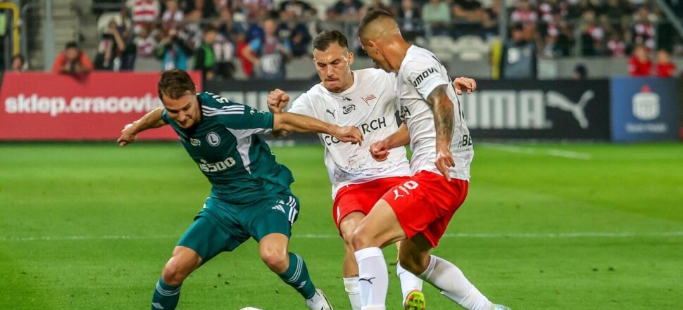 Cracovia - Legia Warszawa 2:1 Filip Stojilković Marco Burch