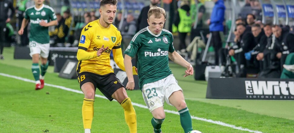 GKS Katowice - Legia Warszawa 1:3 Borja Galan Patryk Kun