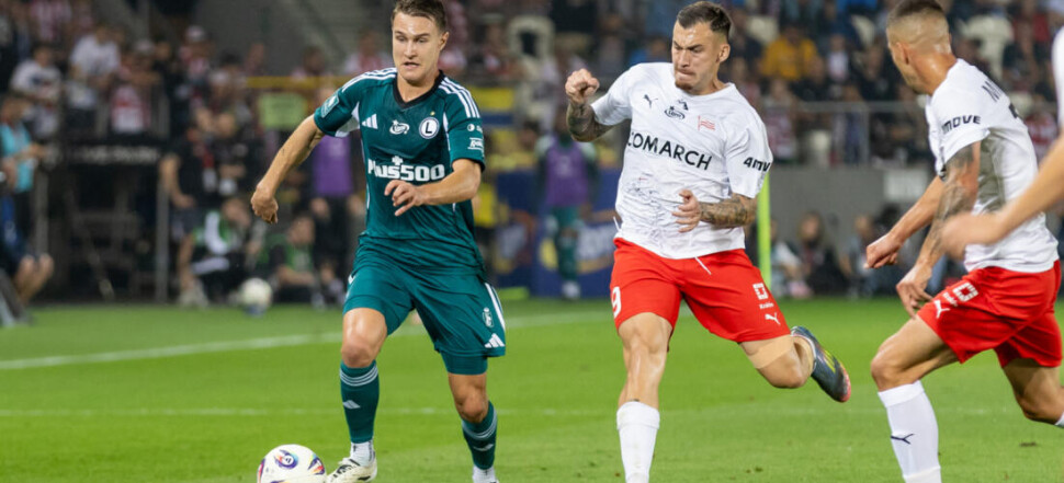 Cracovia Kraków - Legia Warszawa 2:1 Filip Stojilković Marco Burch