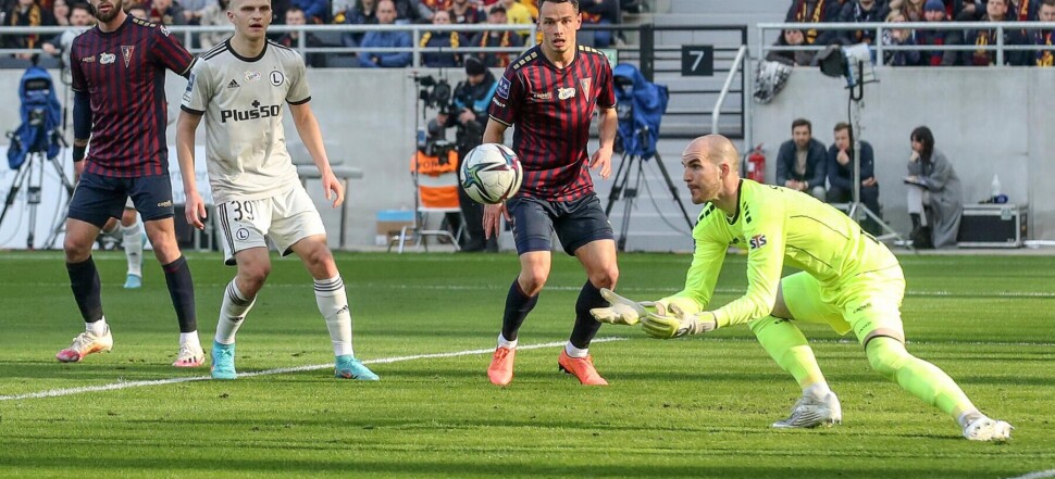 PKO EKSTRAKLASA  POGON SZCZECIN - LEGIA WARSZAWA MACIEJ ROSOLEK  JAKUB BARTKOWSKI  DANTE STIPICA