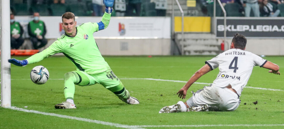LIGA MISTRZOW  III RUNDA ELIMINACJI CHAMPIONS LEAGUE DOMINIK LIVAKOVIC  MATEUSZ WIETESKA