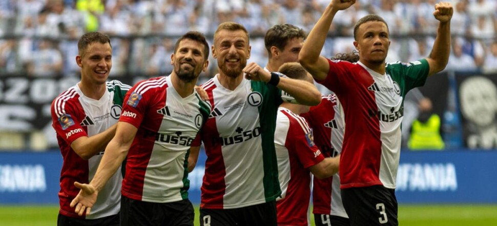 Paweł Wszołek Rafał Augustyniak Steve Kapuadi Superpuchar Lech Poznań - Legia Warszawa 1:2
