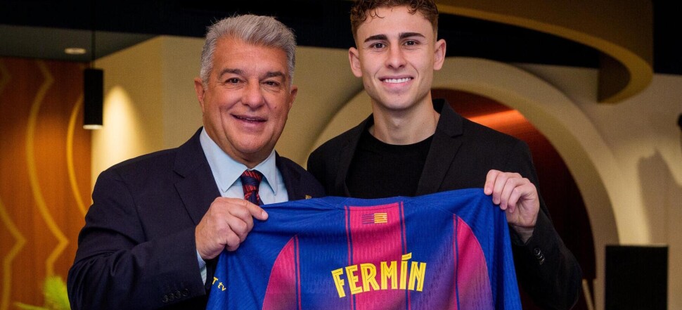 Fermin Lopez Joan Laporta